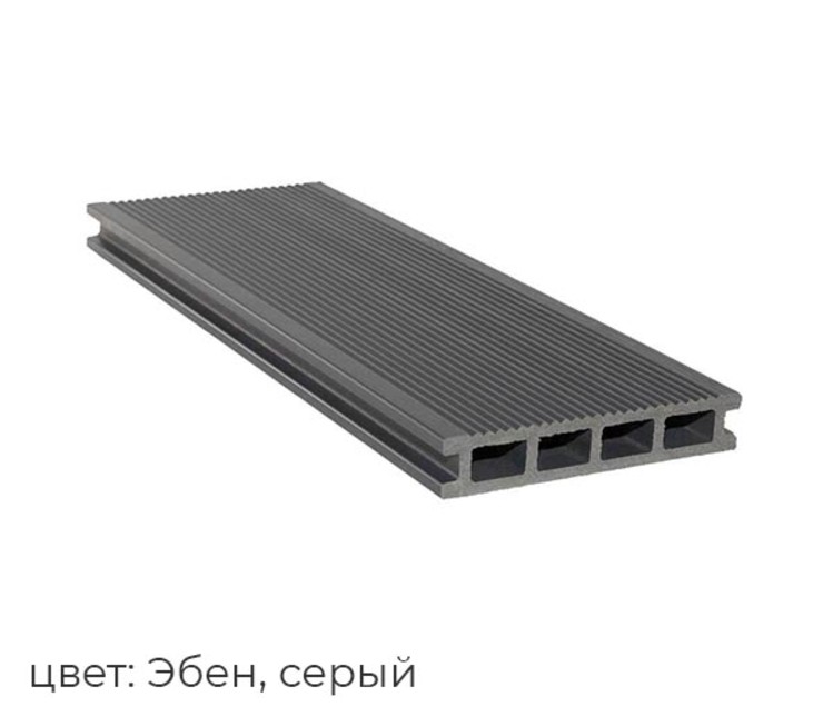 Террасная доска пустотелая ДПК 0,56 м2 серия VINTAGE